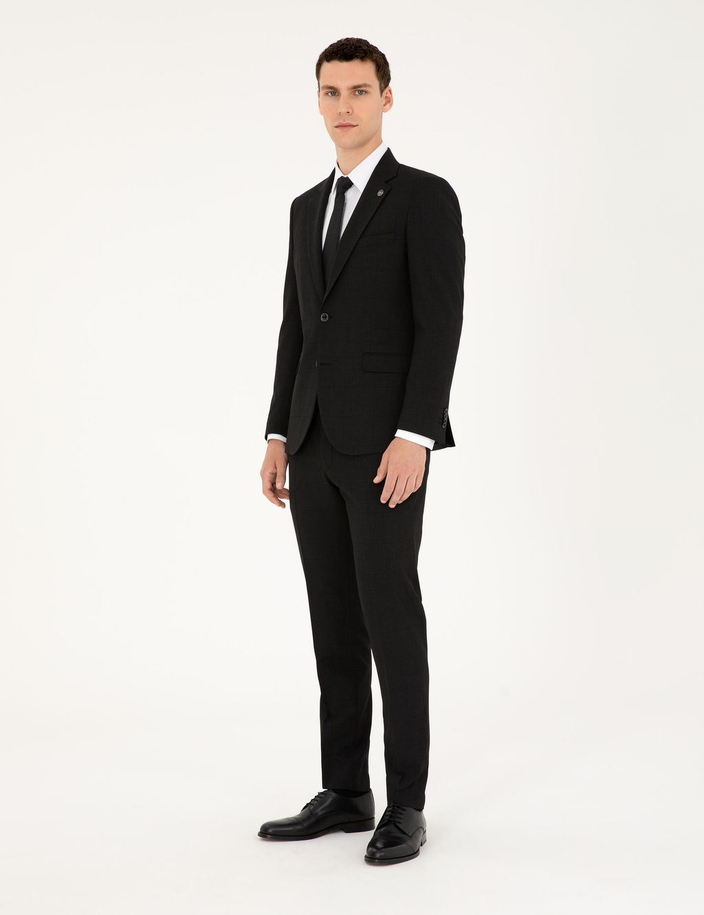 Antrasit Ex. Slim Fit Tak_m Elbise