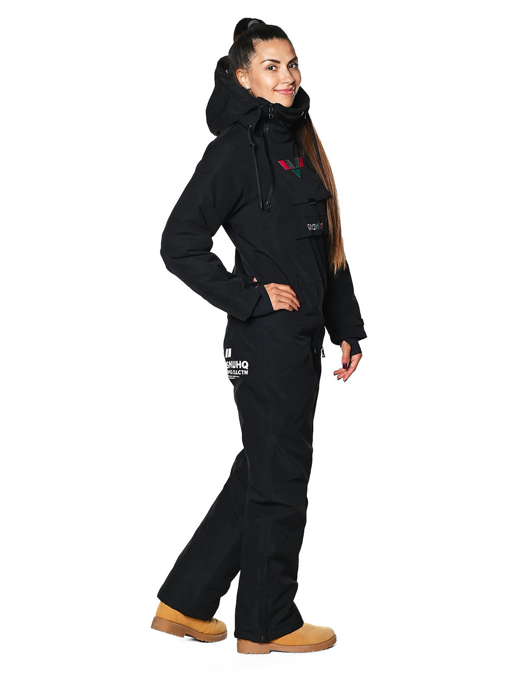 Комбинезон BB-0209 Черный - Snow headquarter фото 6