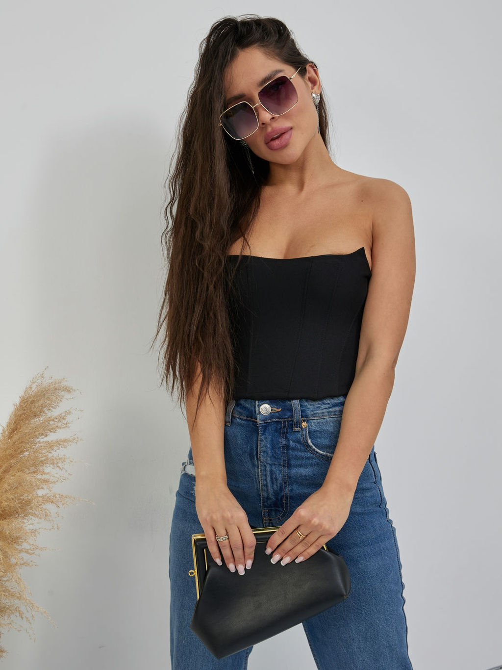 Корсет Мэй (черный) - Nadi bordo фото 5