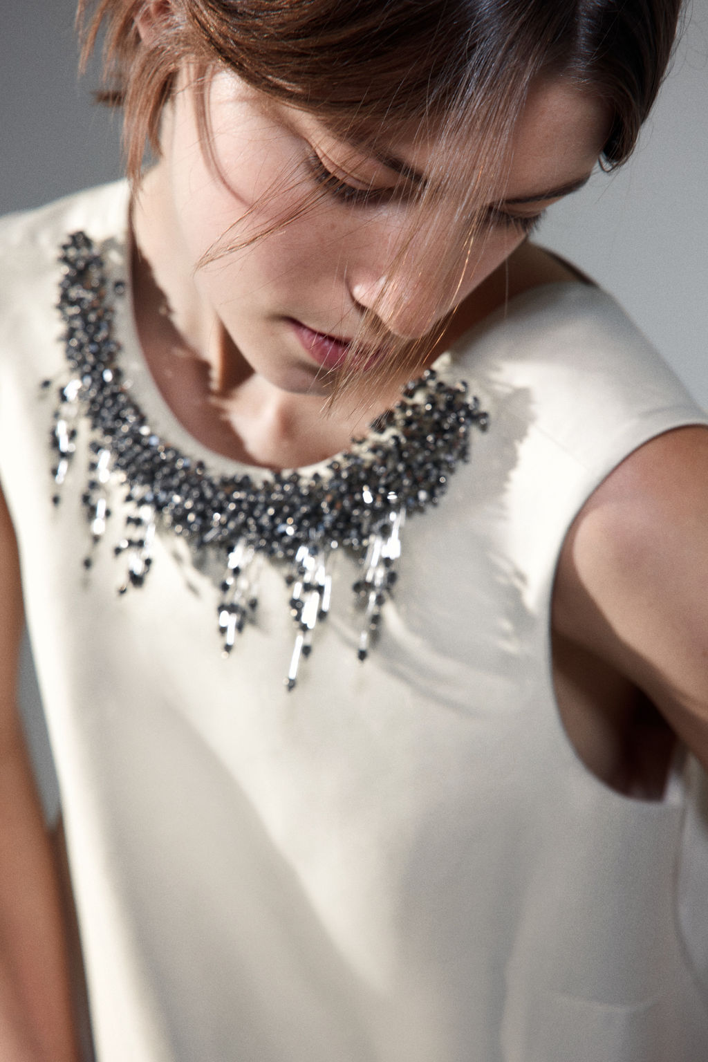 Vestido evas? con detalles decorativos - H&m фото 3
