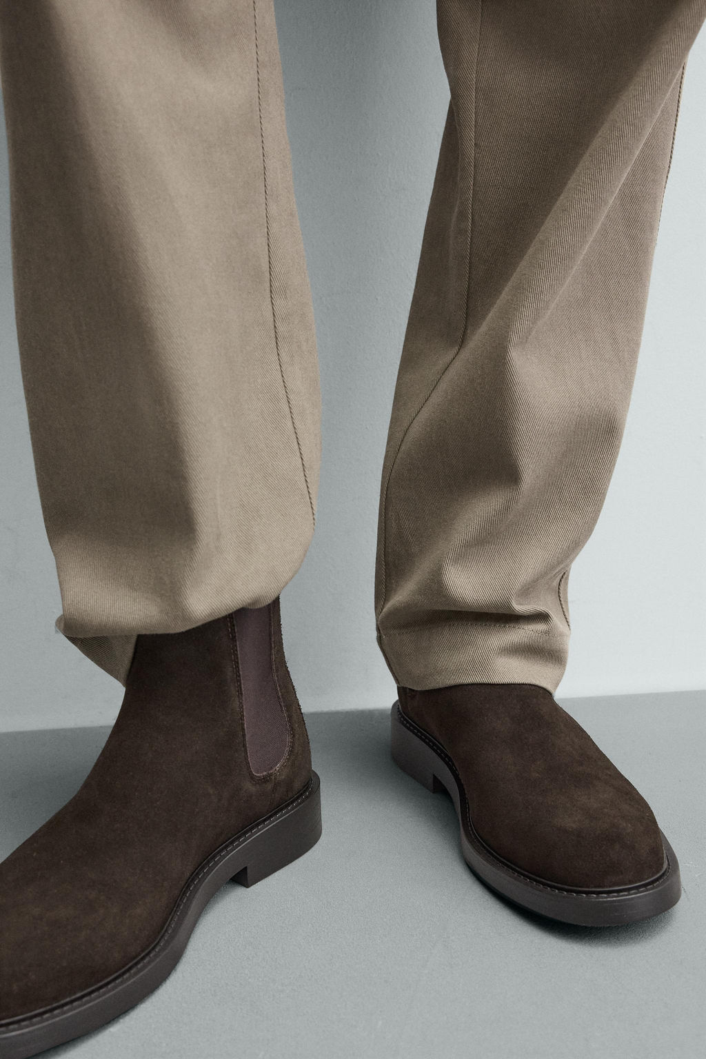 LEATHER CHELSEA BOOTS - Zara фото 10