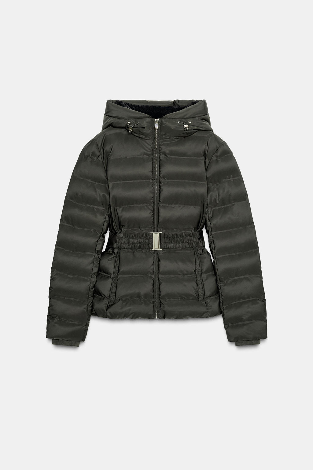 WATER-REPELLENT WINDPROOF FITTED SHORT ANORAK - Zara фото 5