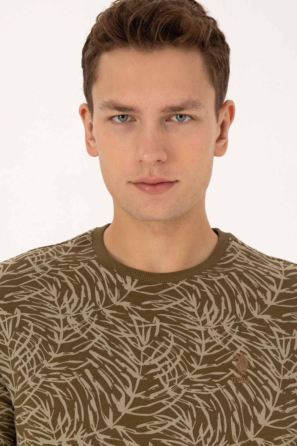 Erkek Haki Sweatshirt - U.s. polo assn фото 2