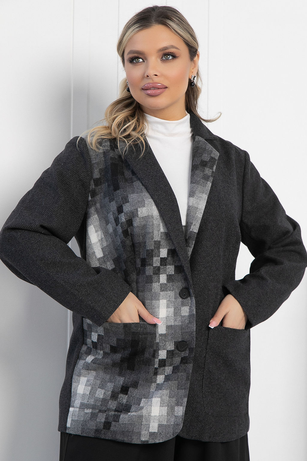 Пиджак Кредо (темно-серый) Б12875-24М - Lt collection фото 12