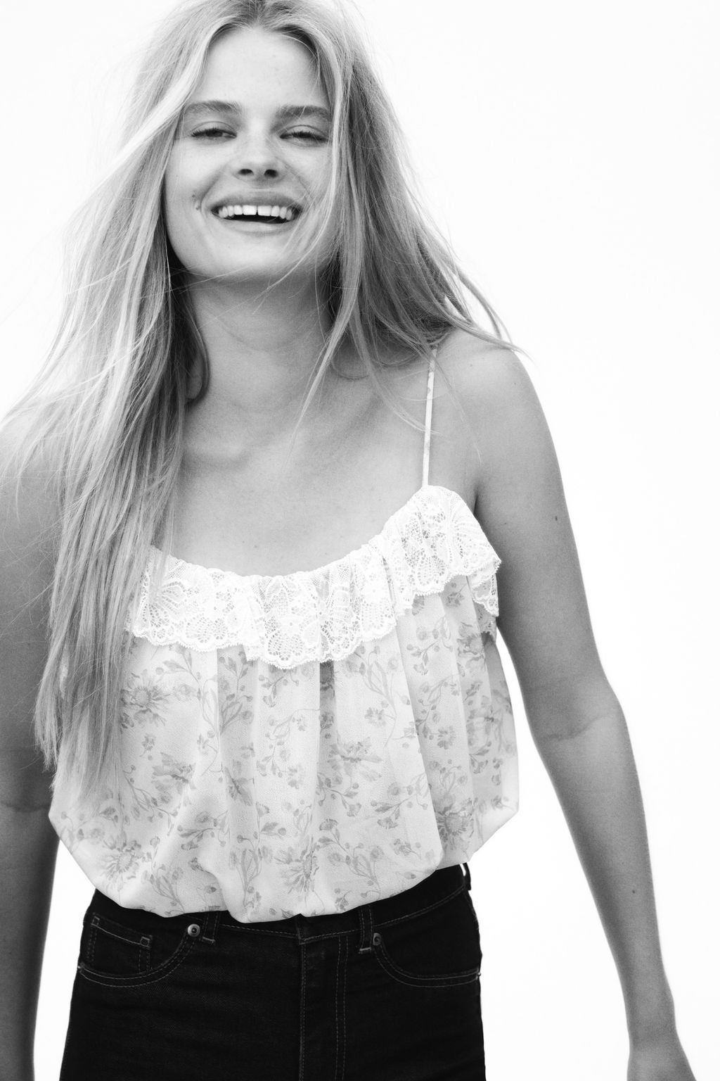 Top burbuja con tirantes espagueti - H&m фото 5
