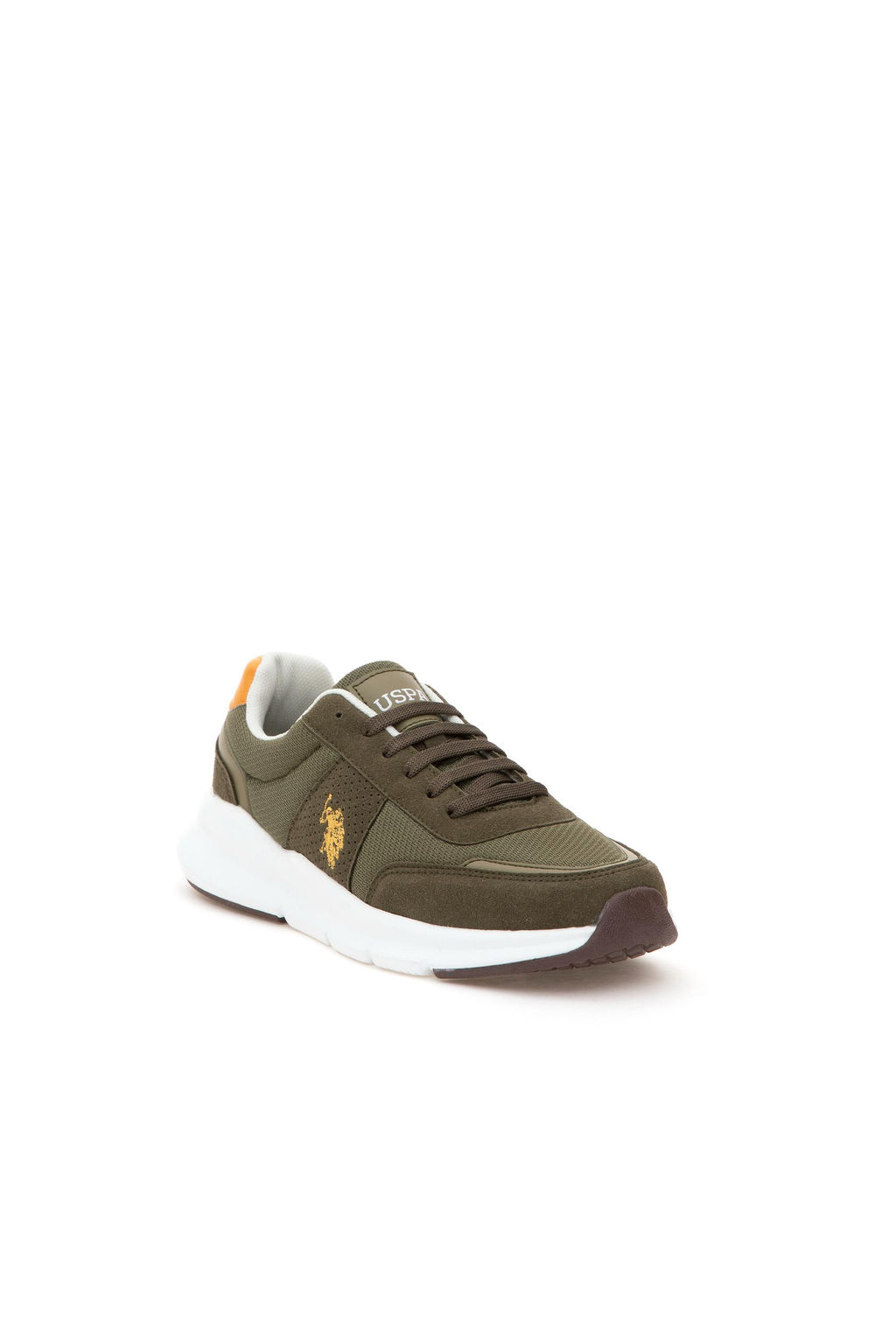 Erkek Haki Spor Ayakkab_ Sepette S_rpriz _ndirim - U.s. polo assn фото 3