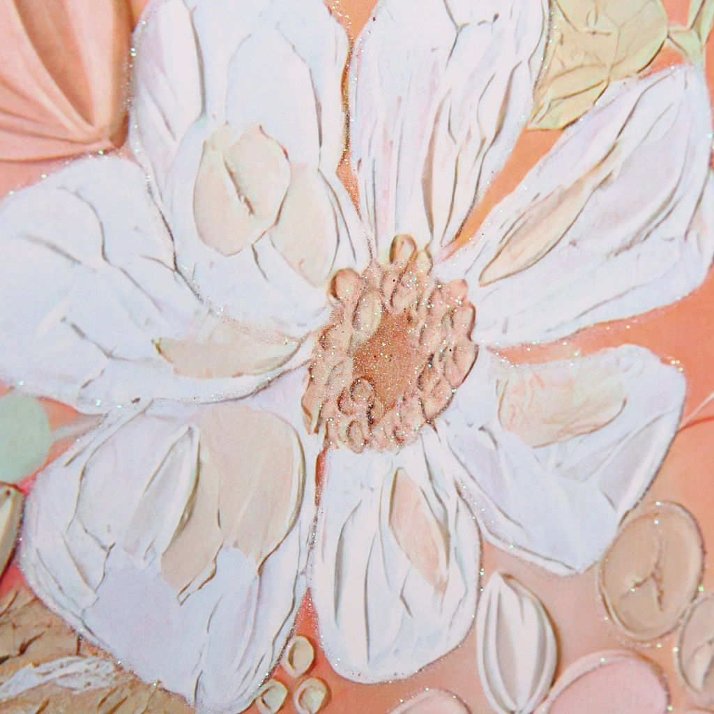 Пакет подарочный "Луговые цветы" 32*26*10 см