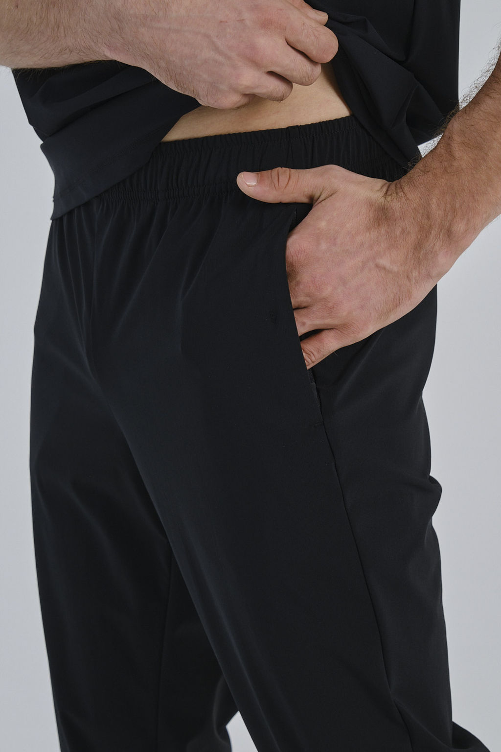 Брюки трикотажные Черный - Anta фото 3