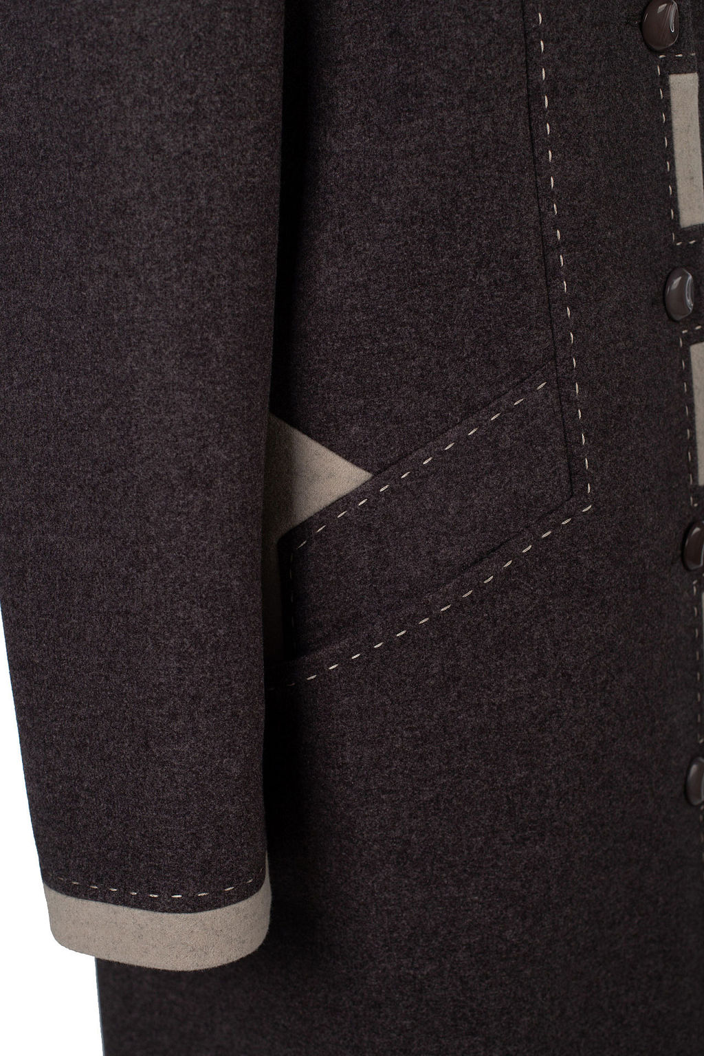 01-12180 Пальто женское демисезонное - El podio фото 11