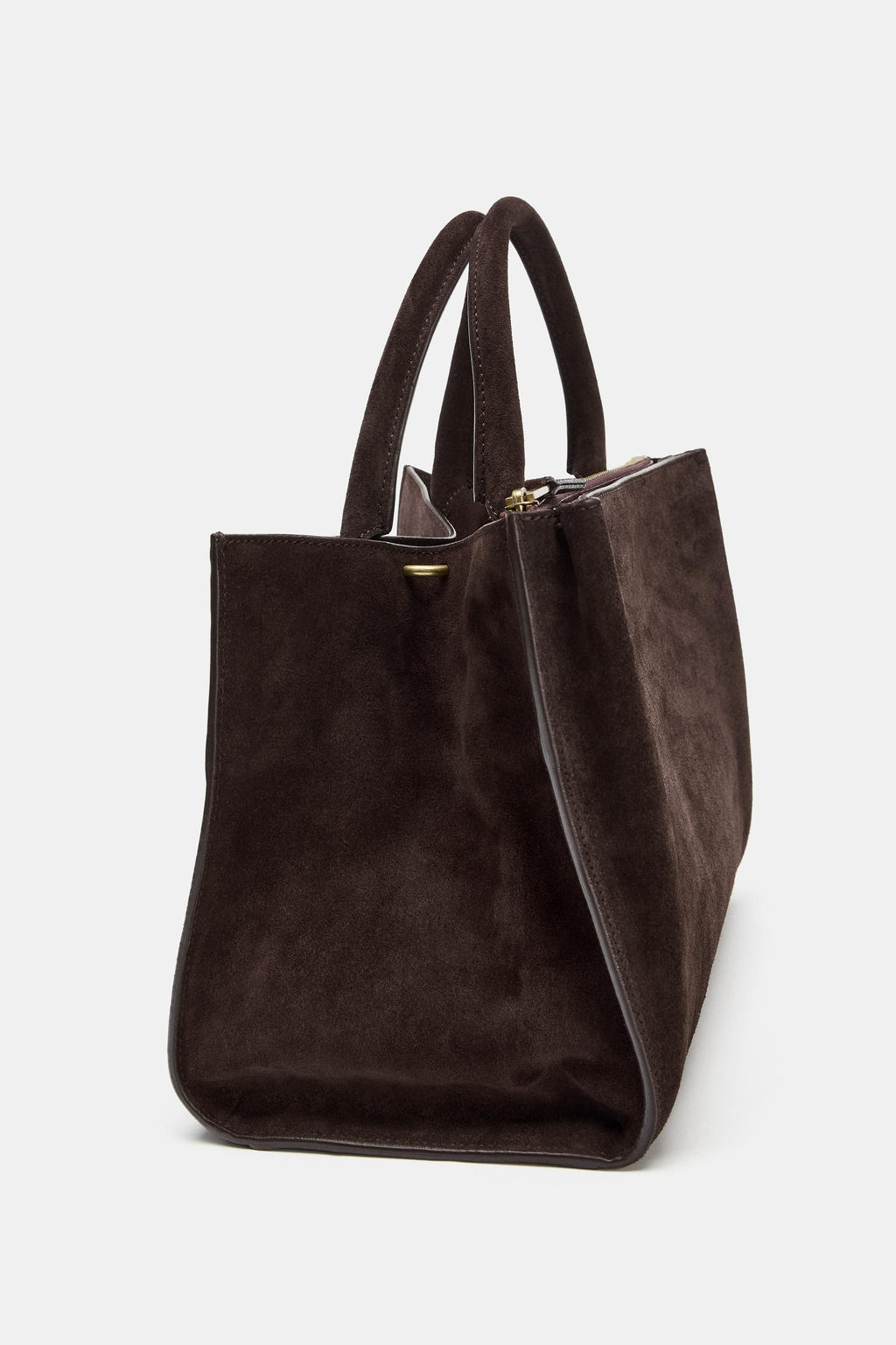 LEATHER CITY BAG - Zara фото 5