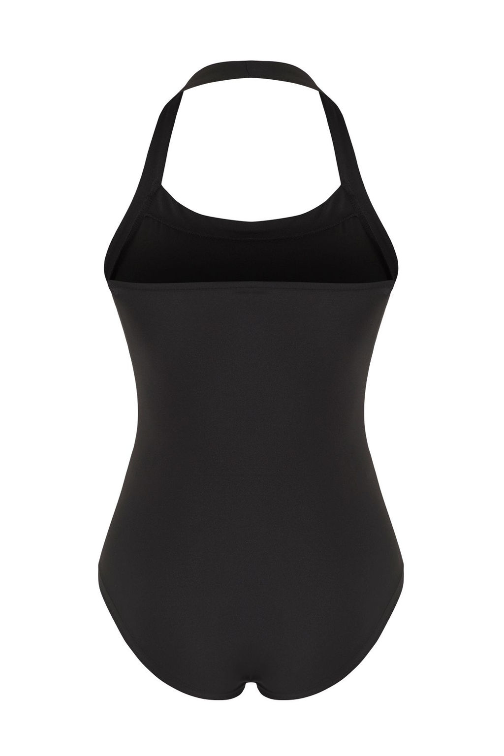 Siyah Kare Yaka Slim Boyundan Gecmeli Esnek Orme Body TWOSS25BD00019