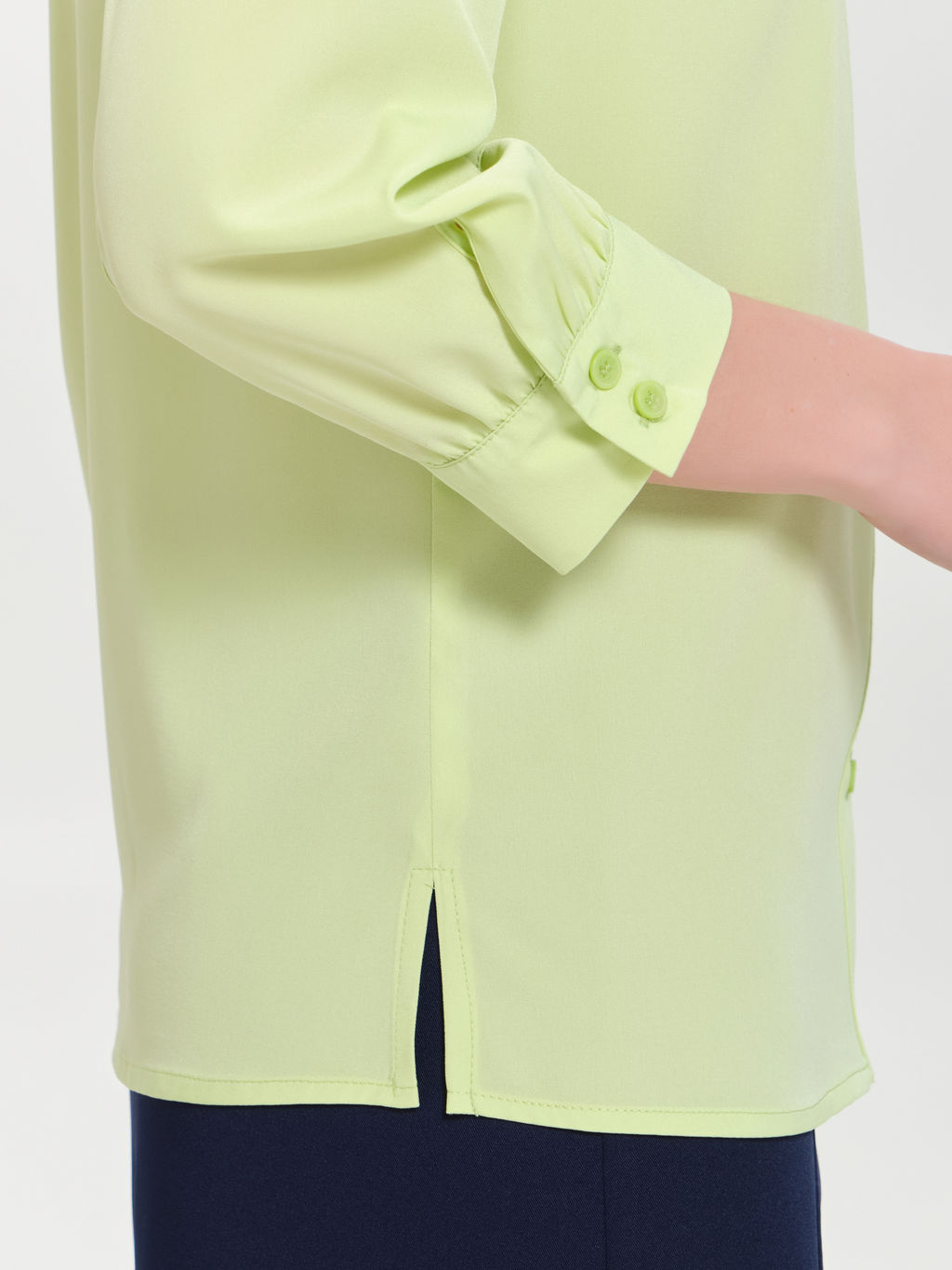 Блузка с оригинальным кроем рукава - Priz фото 25