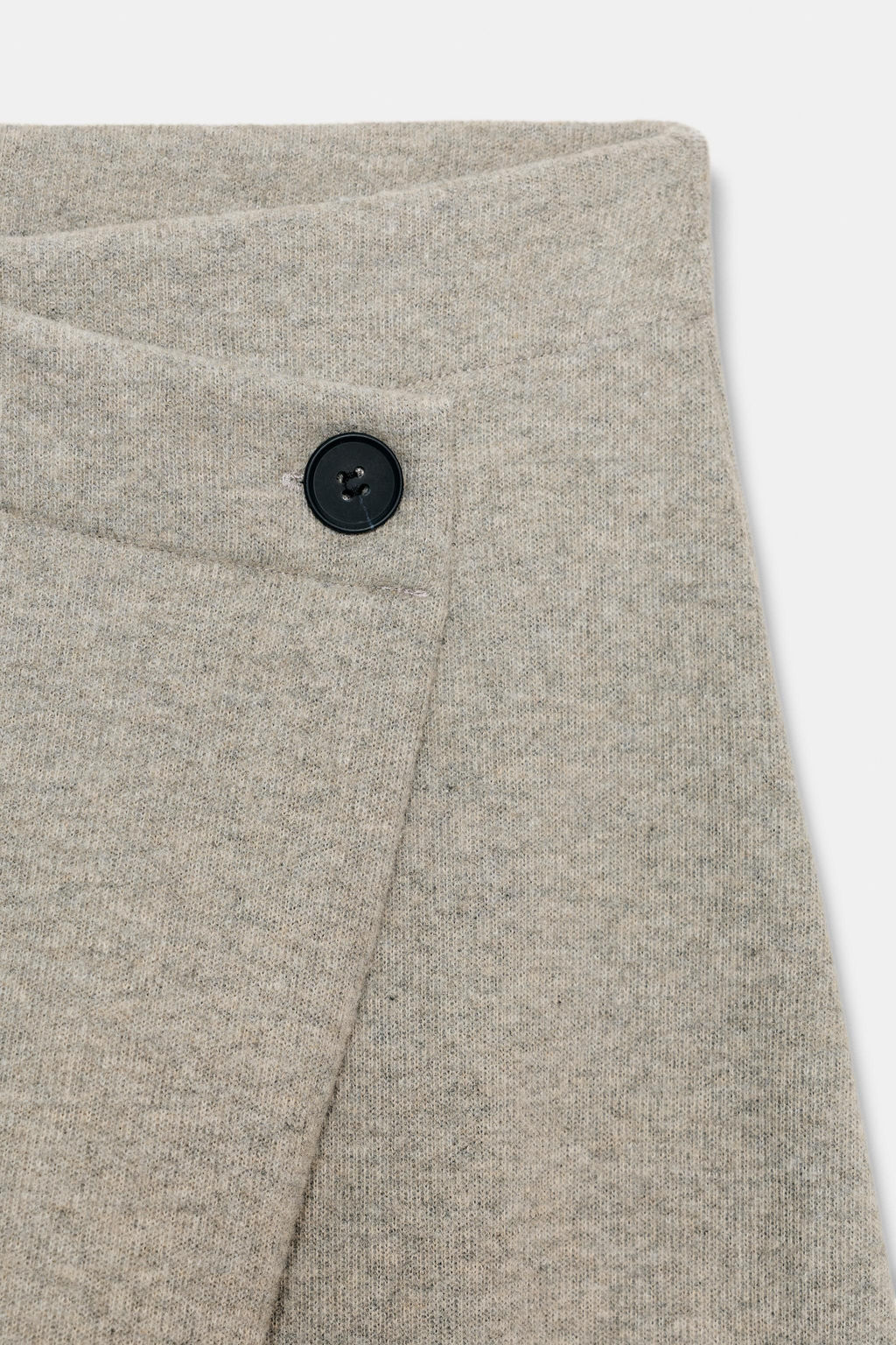 WRAPOVER TROUSERS WITH BUTTON