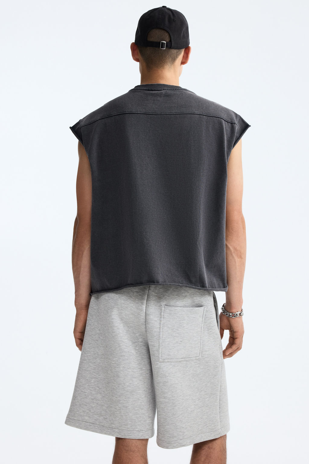 Pantal?n corto efecto neopreno Relaxed Fit - H&m фото 8
