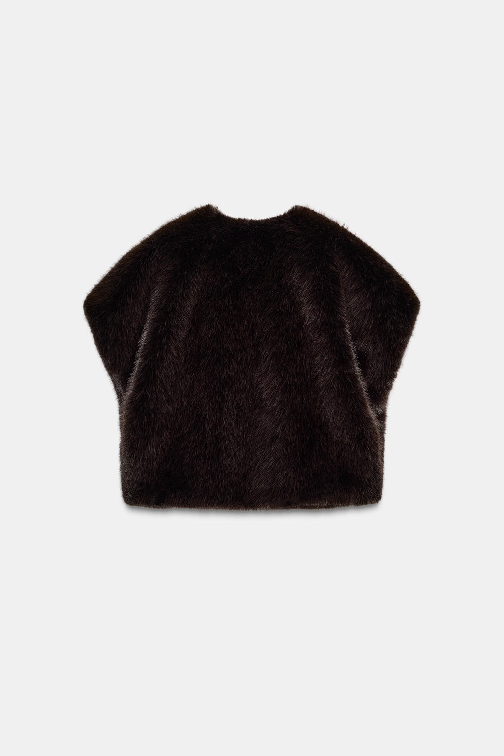 FAUX FUR GILET - Zara фото 7