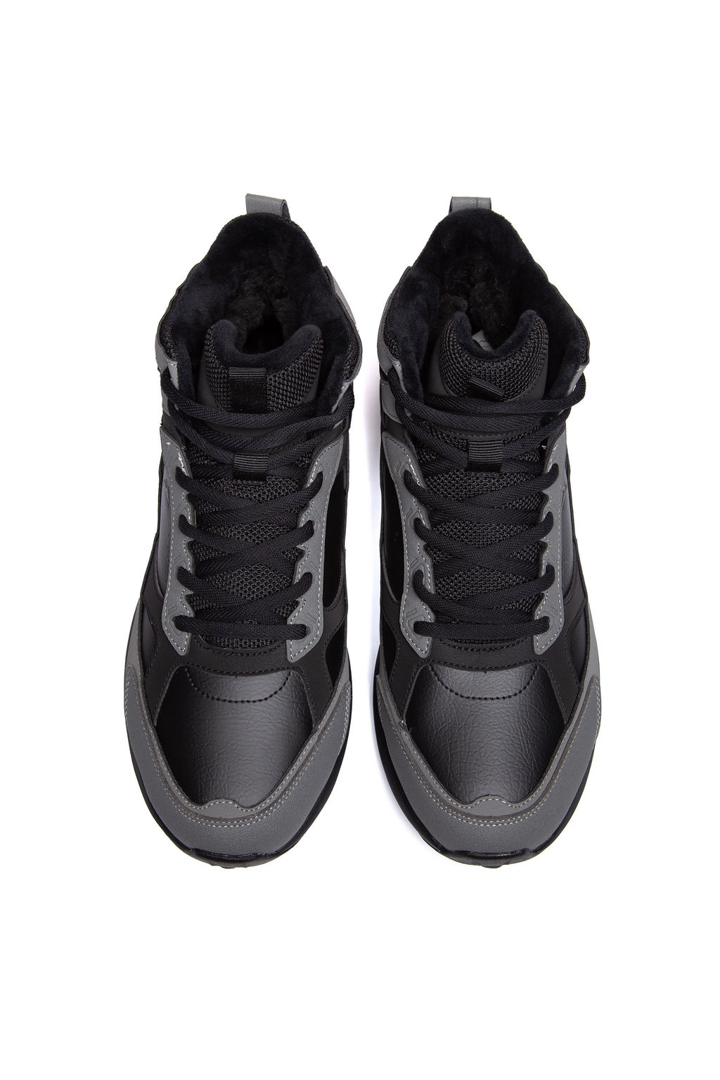 Кроссовки повседневные утепленные Anta OUTDOORЧерный/Серый фото 3