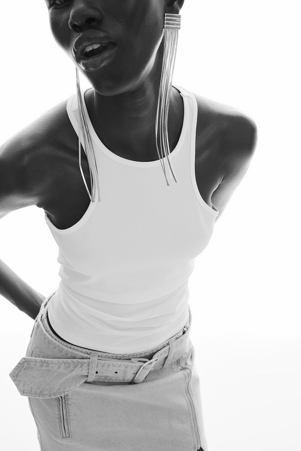 Camiseta sin mangas en canale - H&m фото 3