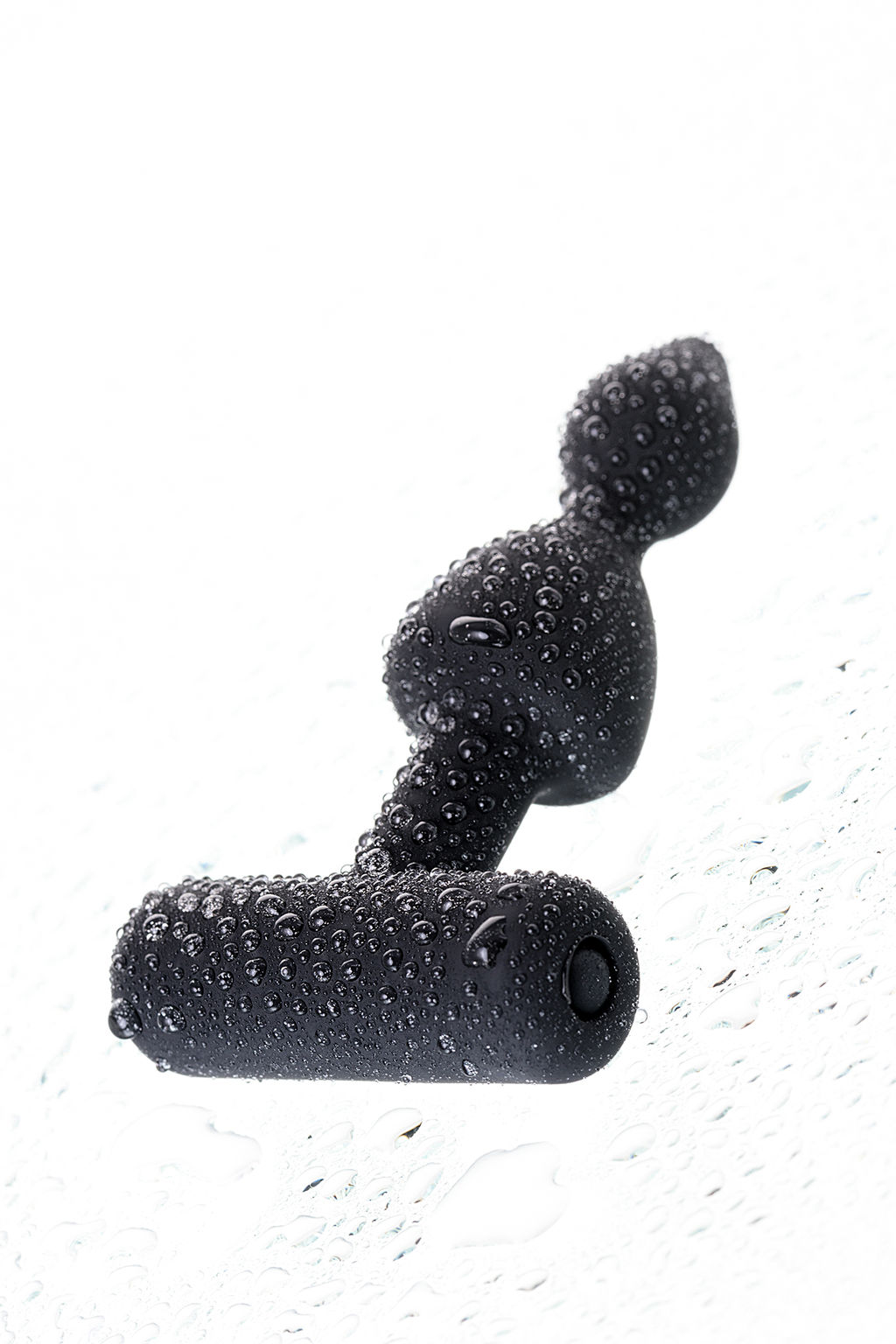 Анальная вибровтулка Erotist Arrow, черный, силикон, 8,5 см