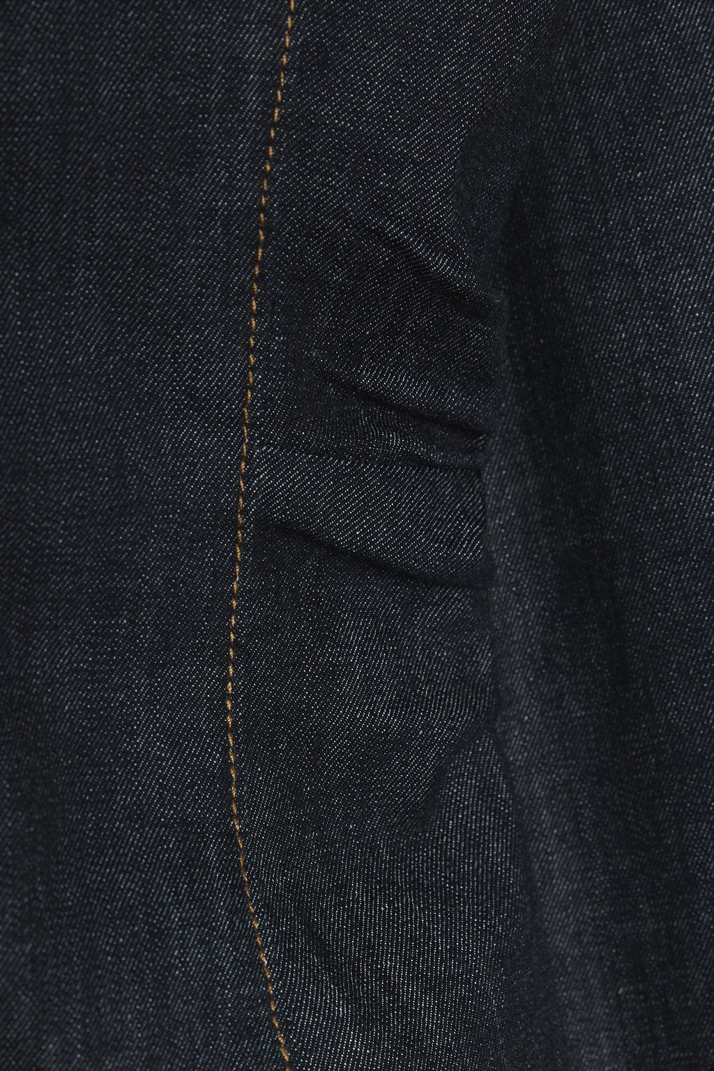 FITTED DENIM MIDI DRESS - Zara фото 8
