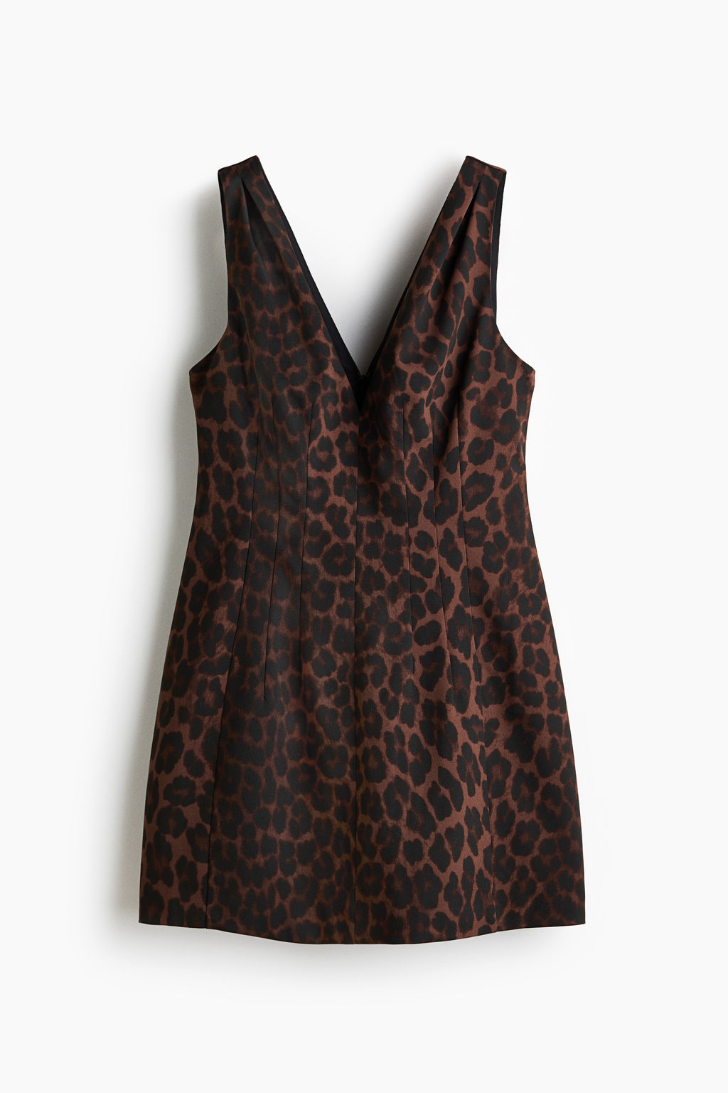 Vestido entallado con escote en V