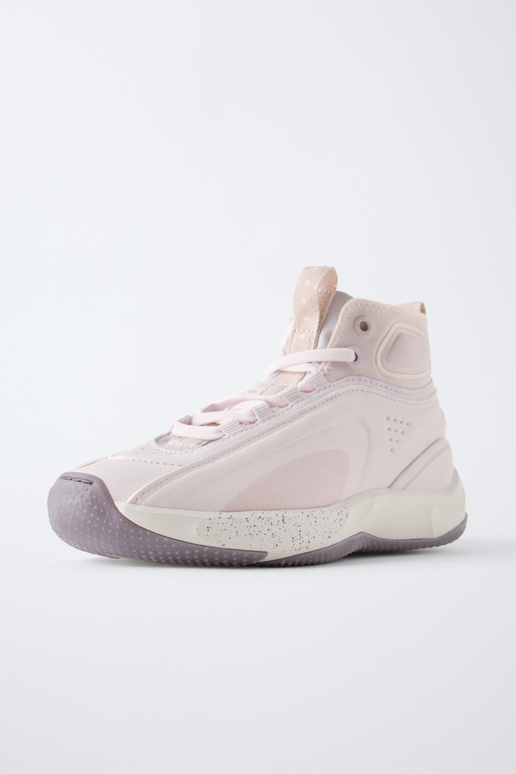 SPORTY HIGH-TOP SNEAKERS - Zara фото 3