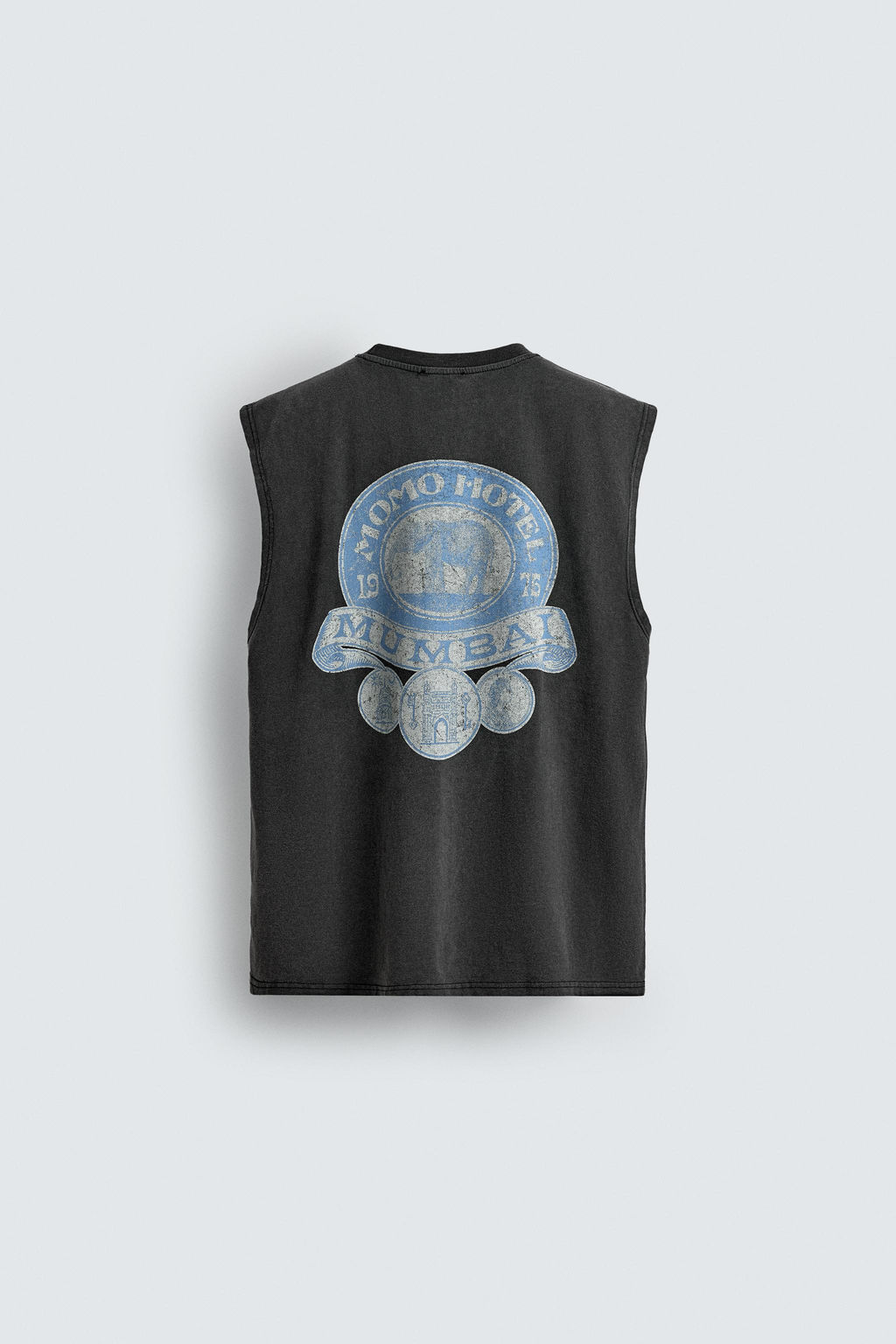 WASHED PRINT TANK TOP - Zara фото 7