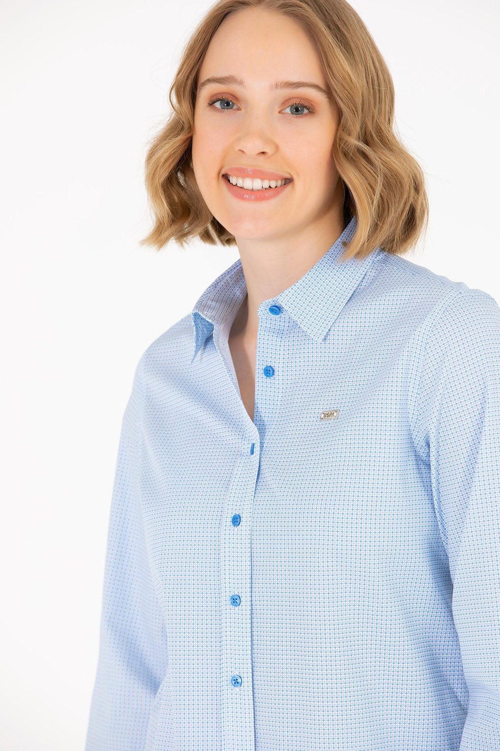 Женская рубашка Saks с длинным рукавом - U.s. polo assn фото 16
