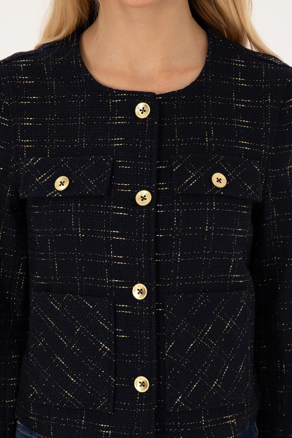 Kad_n Lacivert DOKUMA MONT - U.s. polo assn фото 6