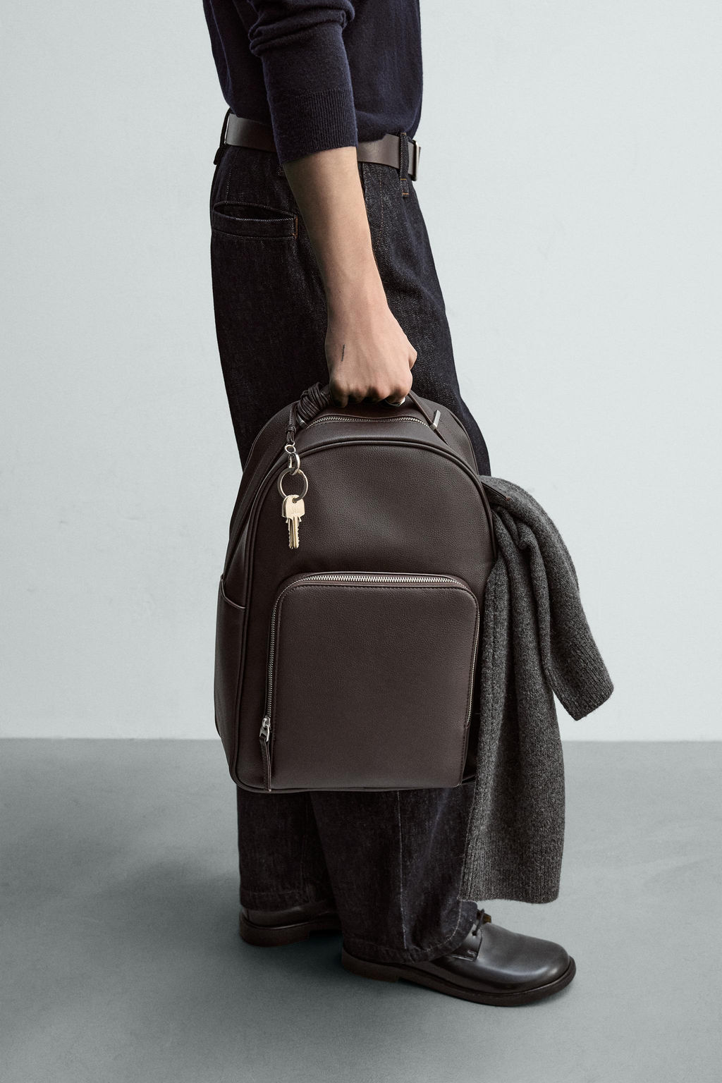 TEXTURED BACKPACK - Zara фото 9