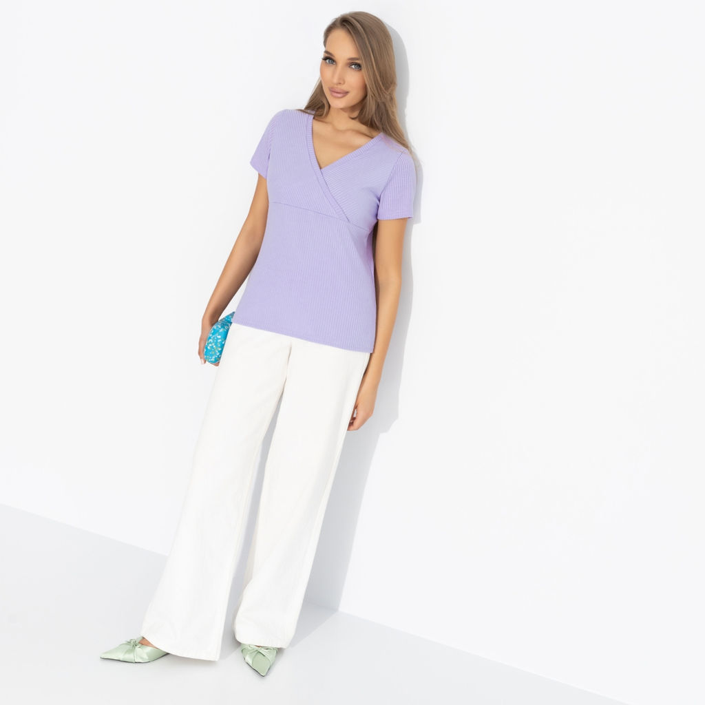 Футболка в рубчик, Женственность без границ - Charutti фото 4