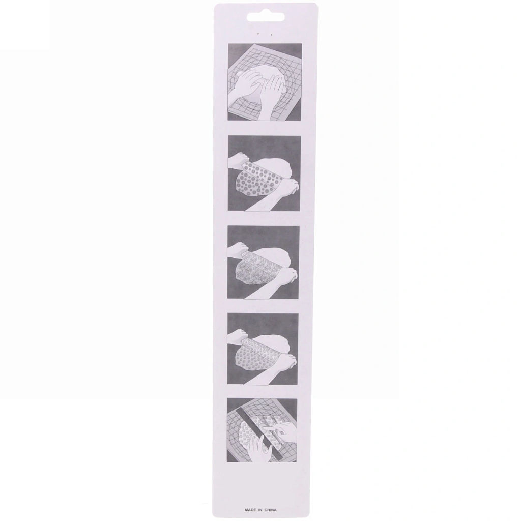 Цена за 2 шт. Скалка пластмассовая фигурная "Цветочки" 37*5см