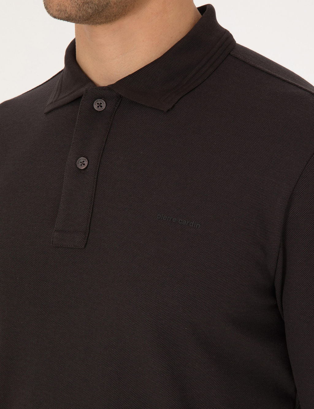 Koyu Kahverengi Slim Fit Sweatshirt - Pierre cardin фото 7