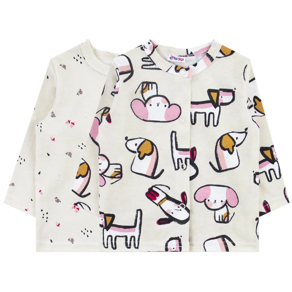 Комплект кофточка 2 шт интерлок 1236209507 - Youlala фото 2