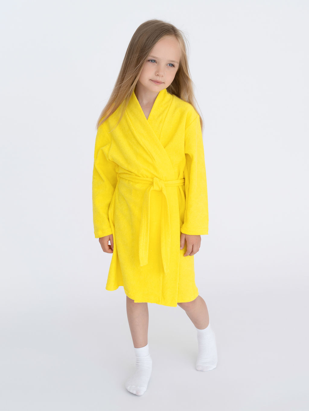 Халат детский лимон 909/1 (98, 56)