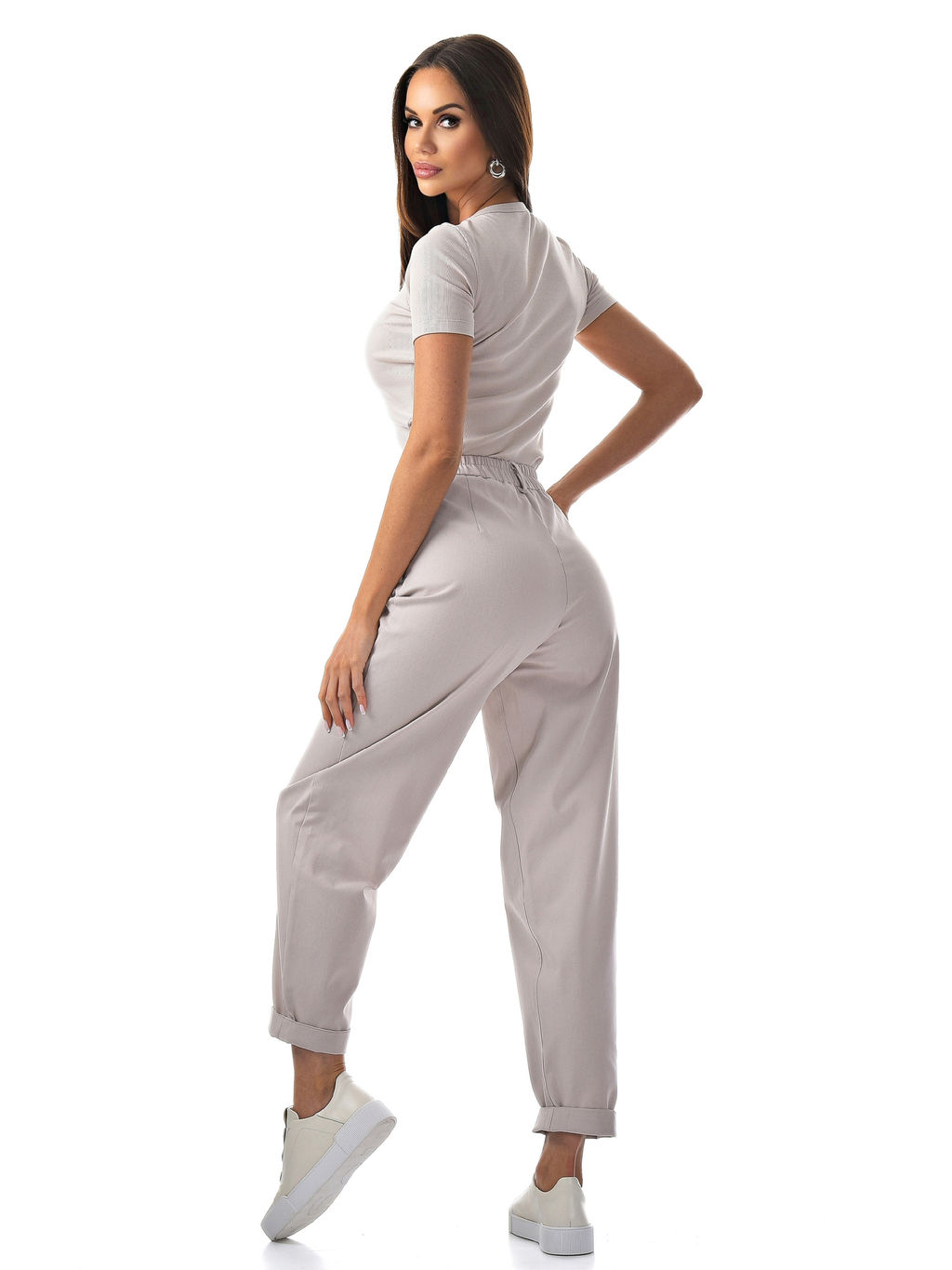 Хлопковые деним брюки - А+б коллекция фото 38