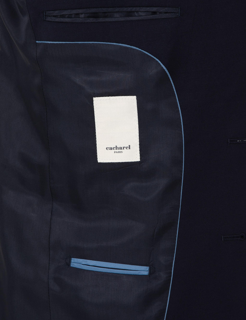 Lacivert Slim Fit %100 Y_n Klasik Tak_m Elbise - Cacharel фото 6