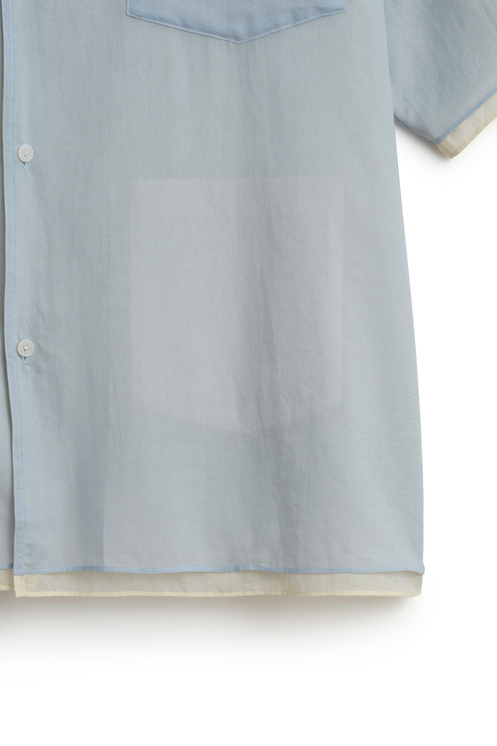 DBL LYR SHRT / Azul claro - Zara фото 9