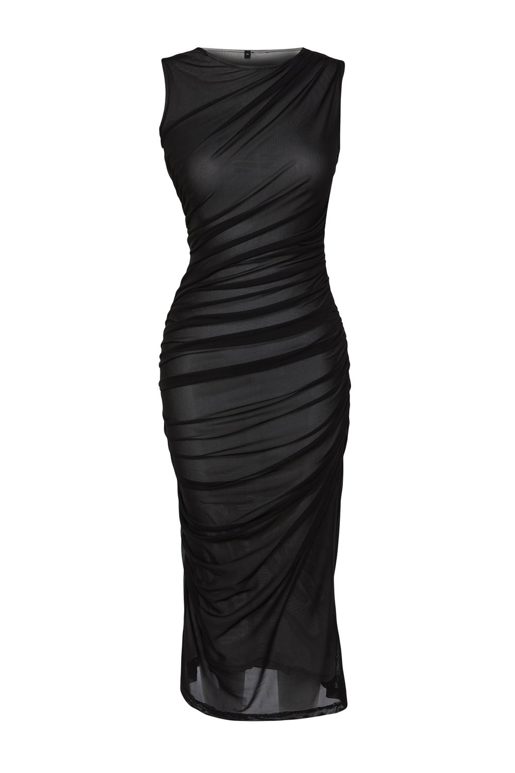 Siyah-Gri Astarl? Orme Tul Elbise TPRSS24EL00023 - Trendyolmilla фото 7