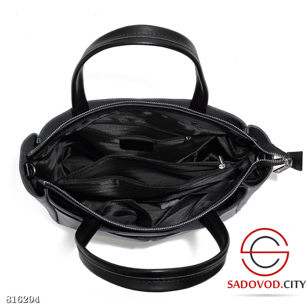 Женская сумка шоппер из натуральной кожи - Bruno фото 6