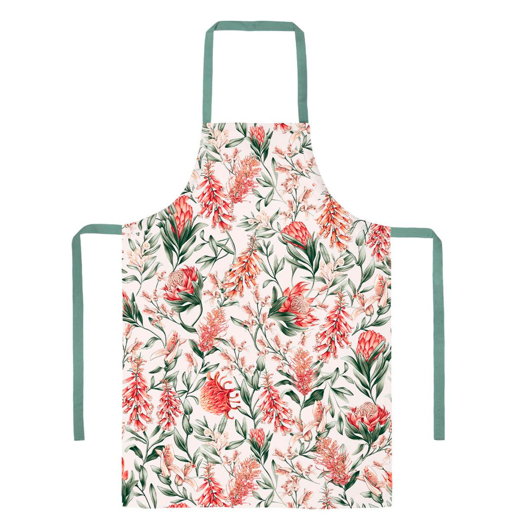 Фартук рогожка арт.903 60х70 "Wenge" рис 60052-1 Floral aura