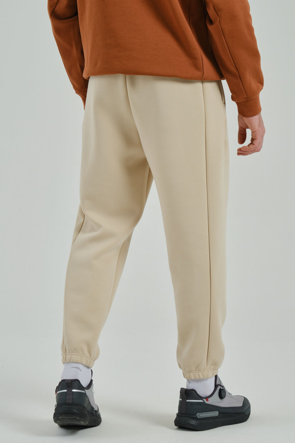 Брюки трикотажные Бежевый