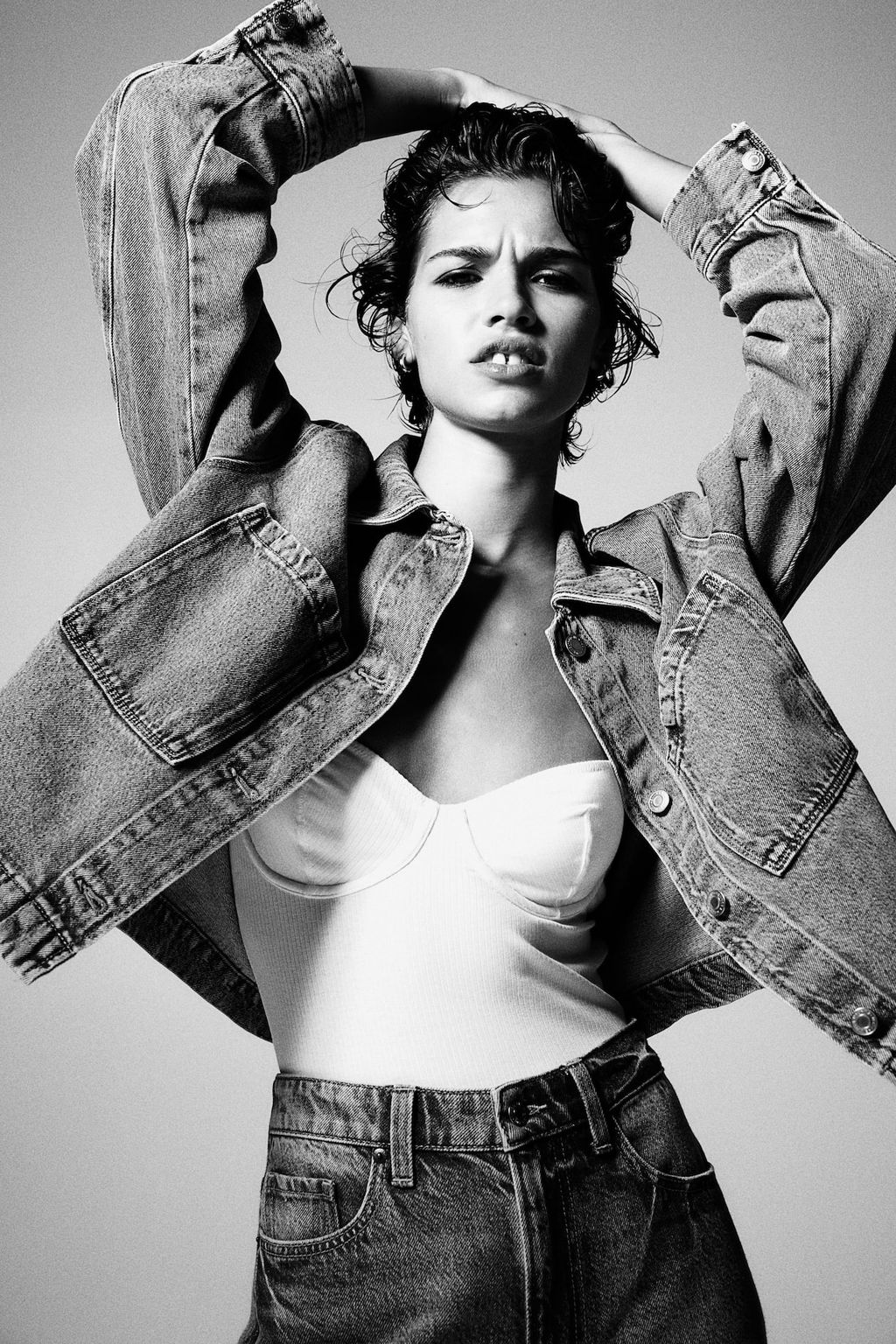 Baggy Bootcut Regular Jeans - H&m фото 3