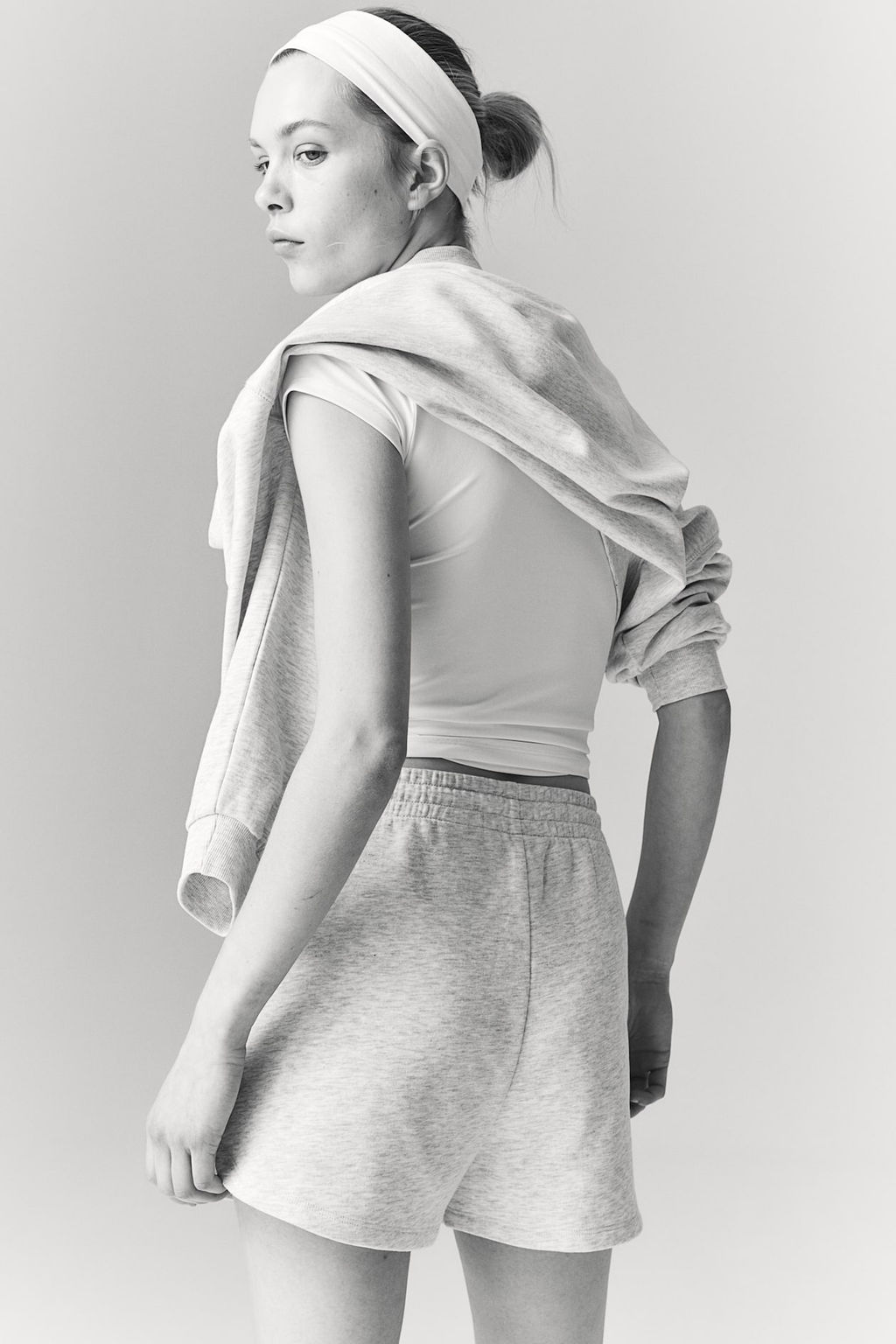 Pantalon corto en sudadera - H&m фото 4