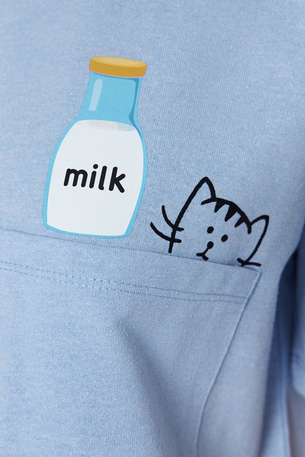 Trendyolmilla Pembe F?rf?rl? Bask?l? Sortlu Orme Pijama Tak?m? THMSS22PT0422  фото 22