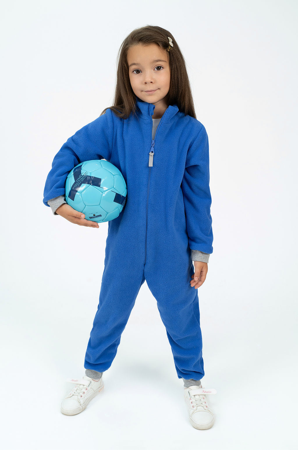 Комбинезон детский флисовый василек