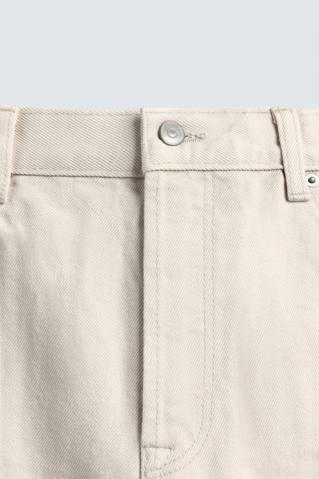 JEANS STRAIGHT FIT / Blanco roto - Zara фото 9