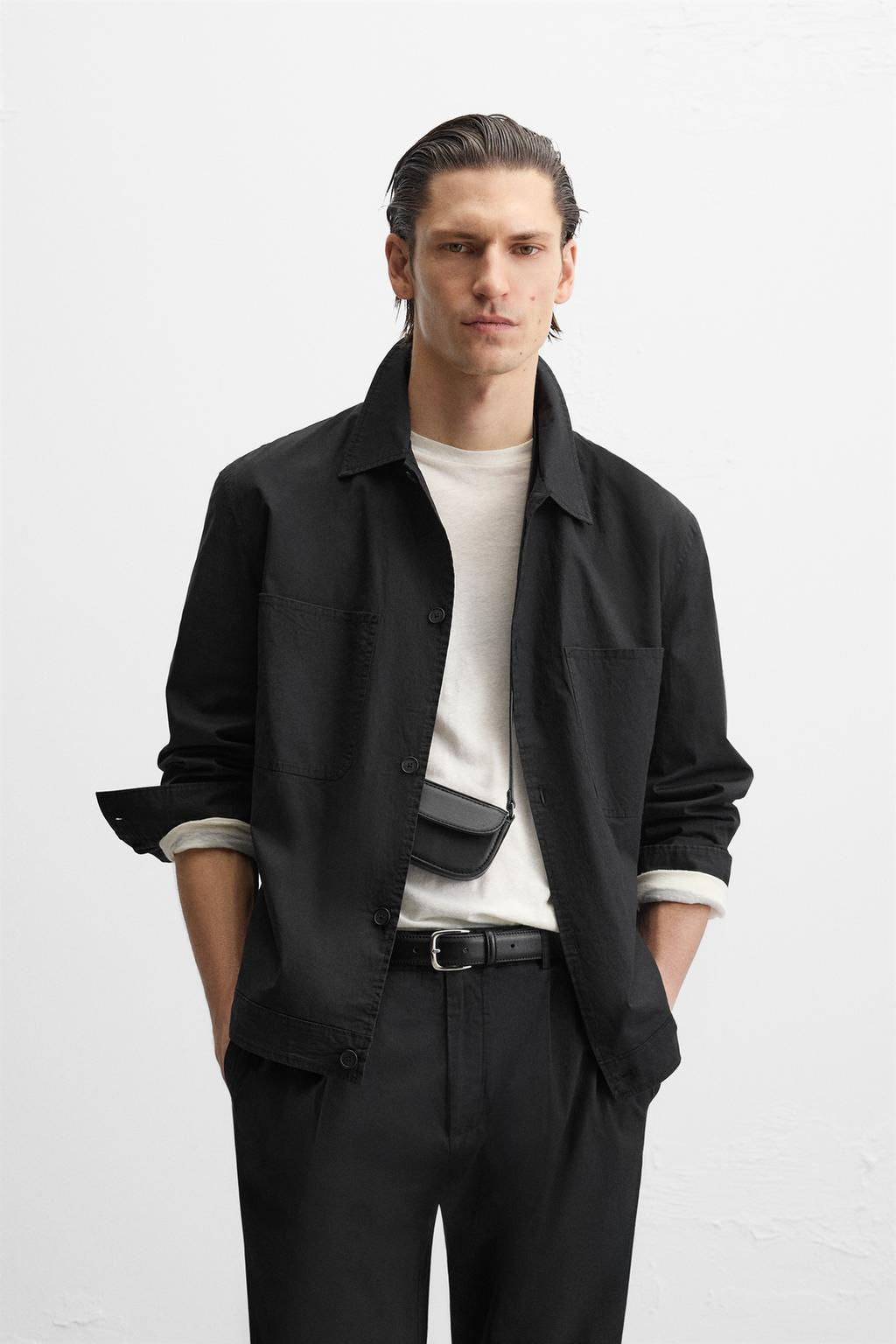 OVERSHIRT WITH POCKETS - Zara фото 2