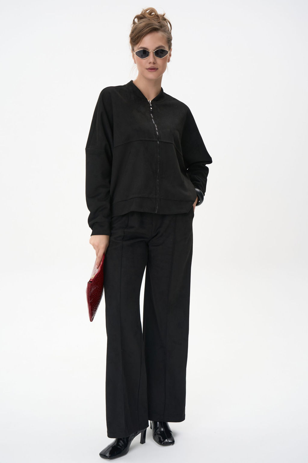 Бомбер Майли (чёрный) - Эльза фото 14