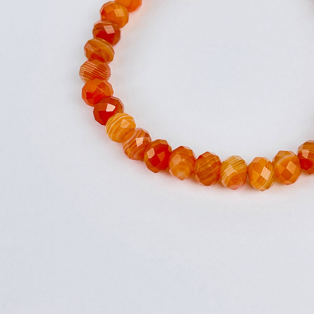 Браслет из Сардоникса 18 см +