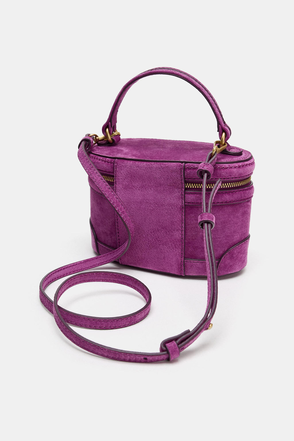 BOLSO VANITY PIEL / Morado - Zara фото 6